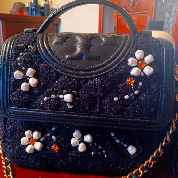 Tory Burch Handbags - Rare Tory Burch Fleming crossbody